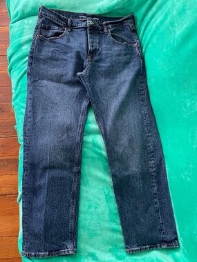Old Navy Dark Wash Straight Leg Jeans